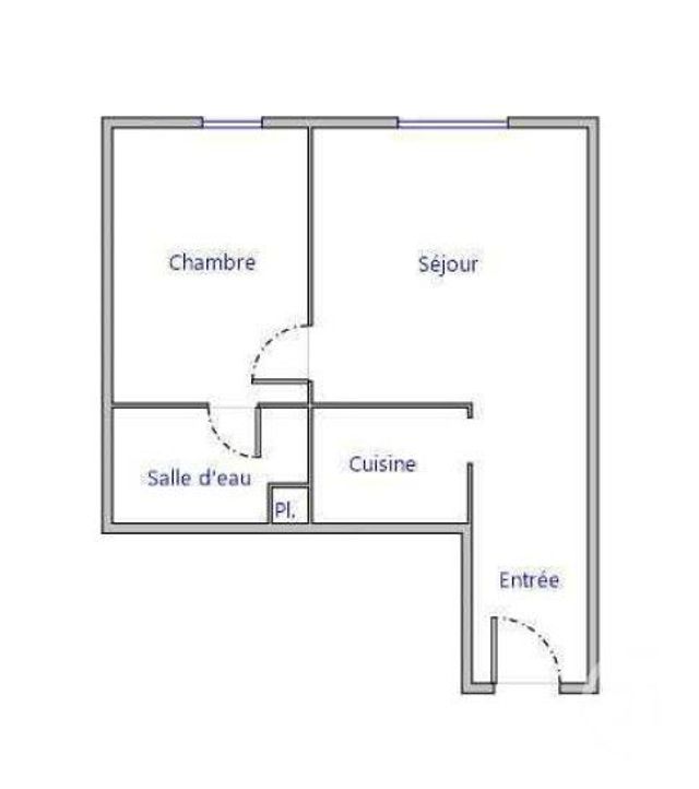 Appartement Studio &agrave; vendre - 2 pi&egrave;ces - 34,82 m2 - Bordeaux - 33 - AQUITAINE