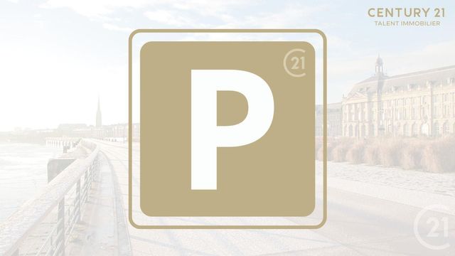 Parking à louer - 9 m2 - Bordeaux - 33 - AQUITAINE