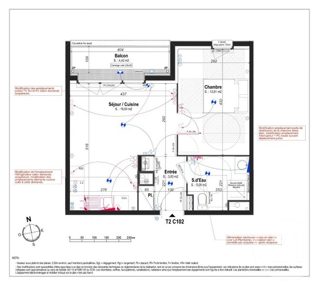 Appartement F2 &agrave; vendre - 2 pi&egrave;ces - 40,49 m2 - Pessac - 33 - AQUITAINE
